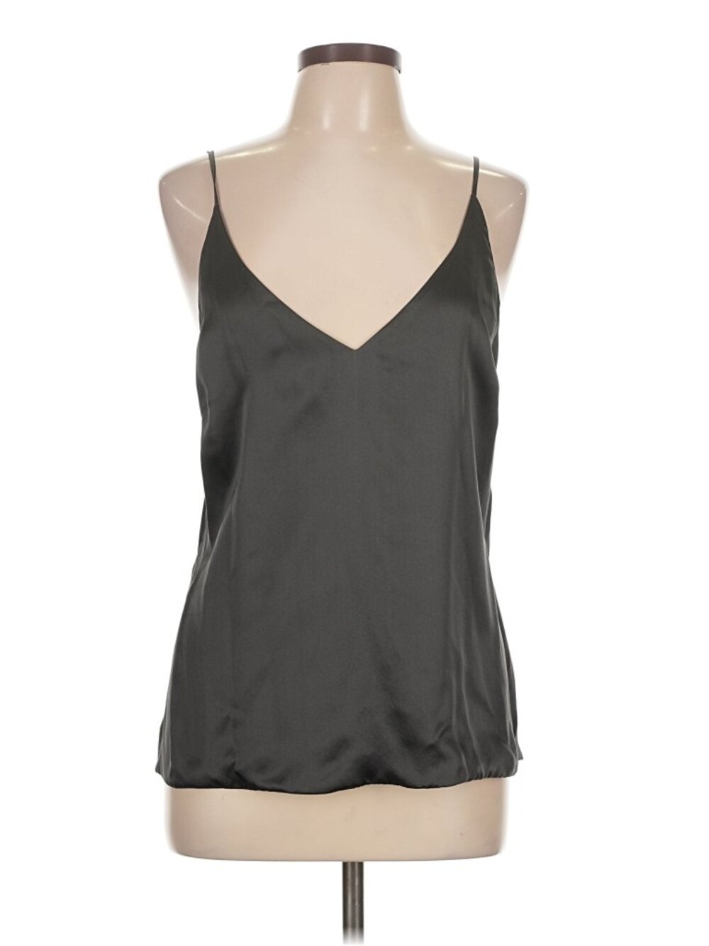 NWT L'Agence Silk Cami Gray Large $198
